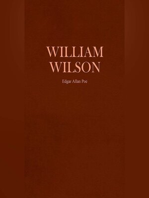 cover image of William Wilson